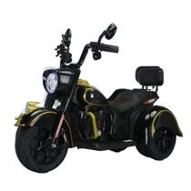 Moto Elétrica Grande Infantil Menino Menina 2 Baterias 6V