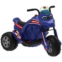 Moto Elétrica Infantil Sprint Grande Menina Capacete 12v