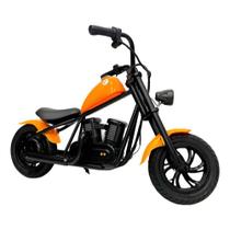 Moto Elétrica Infantil 24V Classic Mini Harley Laranja Com Luz e Som Unitoys Moto Elétrica Infantil 24V Classic Mini Harley Laranja Com Luz e Som Unitoys