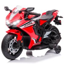 Moto Elétrica Infantil 6V Com Luz E Música Realista Para Crianças até 30kg - Zippy Toys