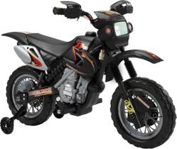 Moto Elétrica Infantil 6V Preta Bel