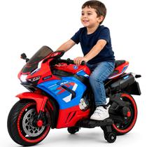 Moto Eletrica Infantil Biemme Turbo Sport Duo 12V Vermelha Moto Eletrica Infantil Biemme Turbo Sport Duo 12V Vermelha