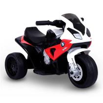 Moto eletrica infantil bmw 1000rr 6v vermelho - zippy toys