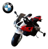 Moto Elétrica Infantil Bmw S1000rr Licenciada Vermelha Cor Vermelho Voltagem do carregador 110V/220V