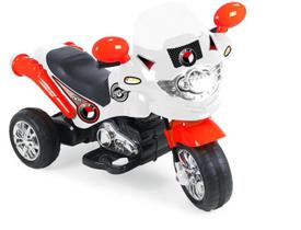 Moto Elétrica Infantil Criança Speed Chopper 6v Branca