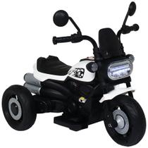 Moto Eletrica Infantil Freeway King 3 Rodas 6v Branca Bel Moto Eletrica Infantil Freeway King 3 Rodas 6v Branca Bel