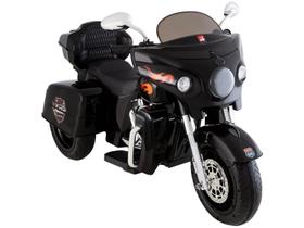 Moto Elétrica Infantil King Rider 12V Black Bandeirante Moto Elétrica Infantil King Rider 12V Black Bandeirante