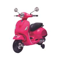 Moto Elétrica Infantil Luz Som Lambreta Vespa Scooter