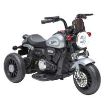 Moto Elétrica Infantil Mini Harley 6v Cinza - Zippy Toys