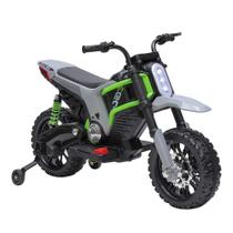 Moto Elétrica Infantil Mini ZS 12V com Rodinha Verde Zippy Toys - 10551