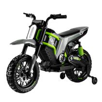 Moto Elétrica Infantil Mini ZS 12v Rodinha Verde Zippy Toys Moto Elétrica Infantil Mini ZS 12v Rodinha Verde Zippy Toys