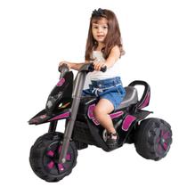 Moto Elétrica Infantil Para Passeio 6V Fox Dark Biemme