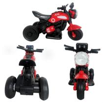 Moto Elétrica Infantil Primeira Moto 6v Luz de Led e Música
