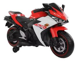 Moto Elétrica Infantil R3 12 Volts Led Cor Vermelho Bivolt