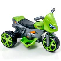 Moto Elétrica Infantil Recarregável Acelerador no Pedal Autonomia 1h Até 25kg Verde Moto Elétrica Infantil Recarregável Acelerador no Pedal Autonomia 1h Até 25kg Verde