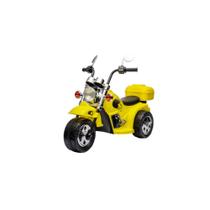 Moto eletrica infantil retrovisores harley 6v amarelo - zippy toys