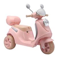 Moto Elétrica Infantil Scooter Bang Toys 6 Velocidades Rosa