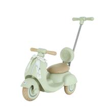 Moto Elétrica Infantil Scooter Com Empurrador Dirigível, Laço de Fita, Luz e Sons Unitoys Moto Elétrica Infantil Scooter Com Empurrador Dirigível, Laço de Fita, Luz e Sons Unitoys