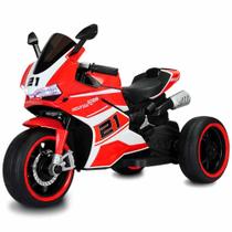 Moto Elétrica Infantil - Speed GT - 12v - Vermelha - Bandeirante