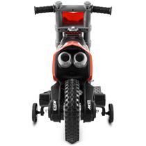 Moto Eletrica Infantil Vermelha 6v Recarregavel Off Road Motocross - Unitoys