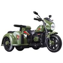 Moto Elétrica Militar Sidecar 6v 380w 3391 Unitoys Moto Elétrica Militar Sidecar 6v 380w 3391 Unitoys