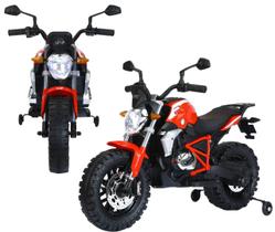 Moto Elétrica Motocicleta Infantil A Bateria Com Luz E Som