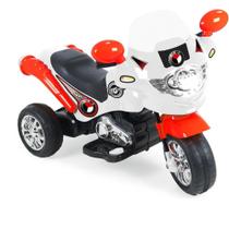 Moto Elétrica Speed Chopper Branca 6V Moto Elétrica Speed Chopper Branca 6V