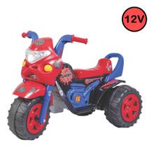 Moto Elétrica Spider 12 V Motinha Crianças Biemme Vermelho