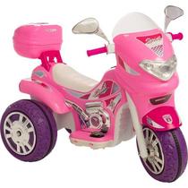 Moto Elétrica SPRINT Turbo PINK 12V com Capace