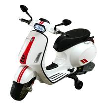 Moto Elétrica Vespa Infantil Brinquedo Criança Até 25kg 12v Com Luzes Sons e Acelerador Importway