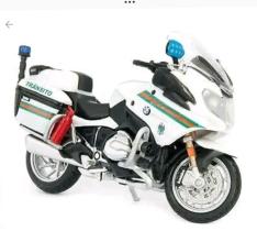 Moto em Miniatura da Policia - Authority Police Motorcycles - 1/18 - Maisto