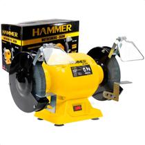 Moto Esmeril de Bancada Bivolt Hammer 360W 6Pol Base de Apoio Tampas de Segurança Interruptor de Acionamento GYME3600 Moto Esmeril de Bancada Bivolt Hammer 360W 6Pol Base de Apoio Tampas de Segurança Interruptor de Acionamento GYME3600