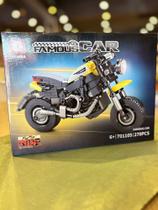Moto Esportiva de Montar 270 Peças com Base Simulador Racing