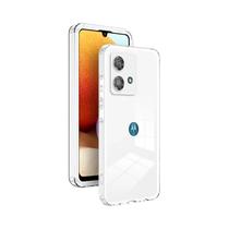 Moto G73 G53 G13 G23 G10 G20 G30 G82 G84 Transparente Proteção De Corpo Inteiro Capa De Silicone