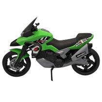 Moto Grande Esportiva Firenze 1200 Brinquedo Infantil Verde