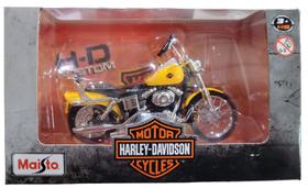 Moto Harley Davidson 2001 Fxdwg Dyna Wide Glide 1:18 Maisto