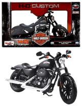 Moto Harley Davidson - HD Custom - 1/12 - Maisto