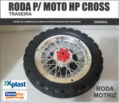 Moto Hp Cross 6V Homeplay - Só a Roda Traseira de Tração Moto Hp Cross 6V Homeplay - Só a Roda Traseira de Tração