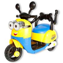 Moto Infantil Motinho Elétrica Minions Brinquedo Mini Moto - Car Kids