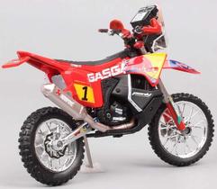 Moto KTM Red Bull Gasgas RX450F Dakar 2023 Burago 1/18
