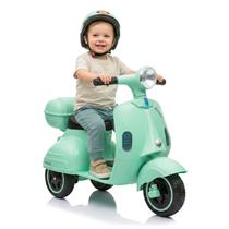 Moto Lambreta Motinha Elétrica Infantil 6V Motocicleta Com Música Faról LED Luz E Som - Unitoys