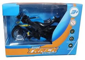 Moto - Metal Modelo Racing 5 Azul HONGYAO Moto - Metal Modelo Racing 5 Azul HONGYAO