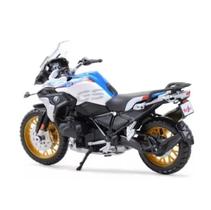 Moto Miniatura Bmw R1250 Gs Esportiva Bonita Para Coleçao