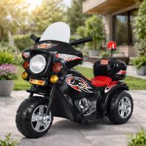 Moto Motinha Elétrica Infantil Com Som Luz Sirene Retrovisor Baú Várias Cores Moto Motinha Elétrica Infantil Com Som Luz Sirene Retrovisor Baú Várias Cores