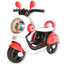 Moto Motinho Triciclo Elétrico Infantil Crianças Foguete