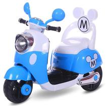 Moto Motinho Triciclo Elétrico Infantil Mini Crianças Mickey Mouse Disney Desenho Vermelho- Car Kids
