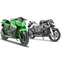 Moto Naked Motorcycle 26 Cm Pneus Borracha - Roma Brinquedos