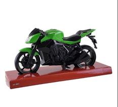 Moto Naked Motorcycle Verde - Roma 0901