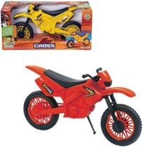 Moto New Cross Roda Livre Colors na Caixa - Bs Toys