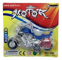 Moto Pull Back - Harley em Miniatura (12 Unidades)